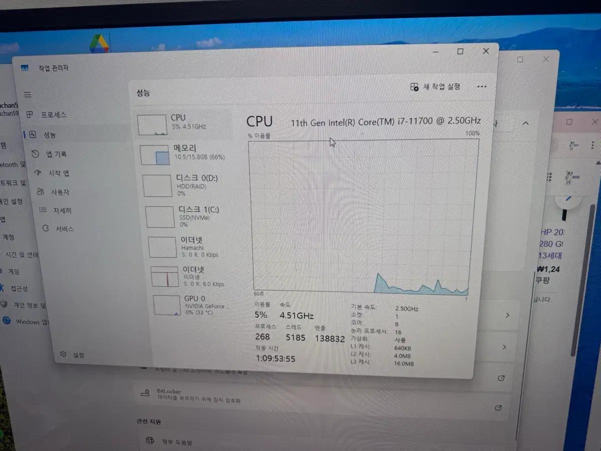 HP 280 pro g8 microtower pc 팝니다