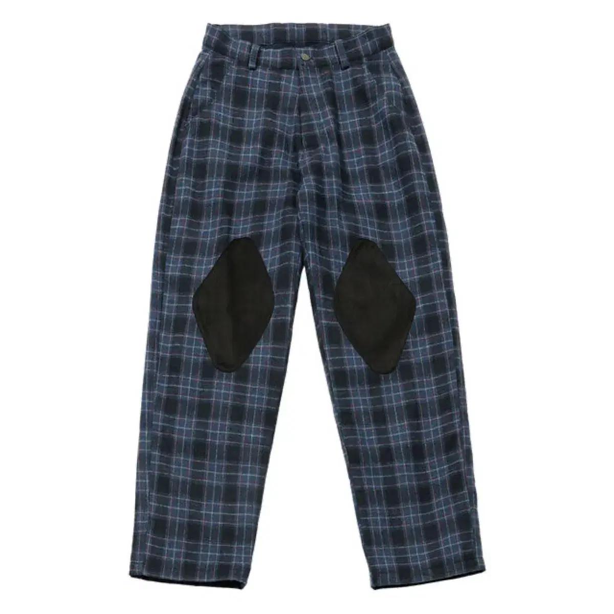 빠더너스 체크팬츠 BDNS Fleece Check Pants Navy