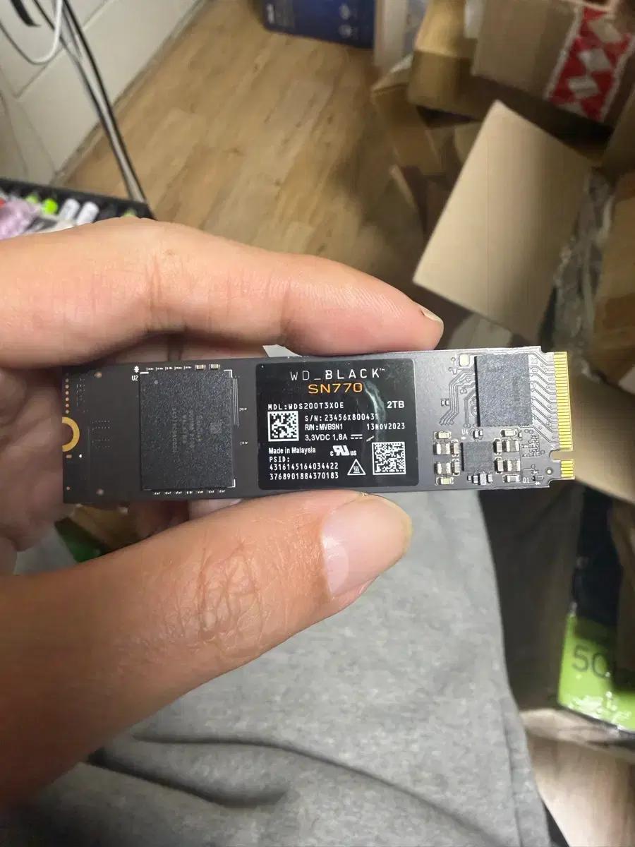 WD 블랙 SN770 2TB M.2 SSD