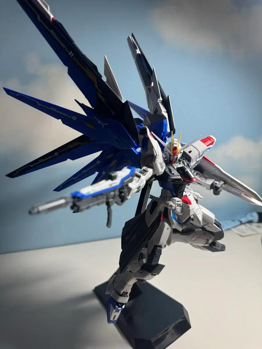 Mg 프리덤 건담 2.0 가조립 (델피데칼)