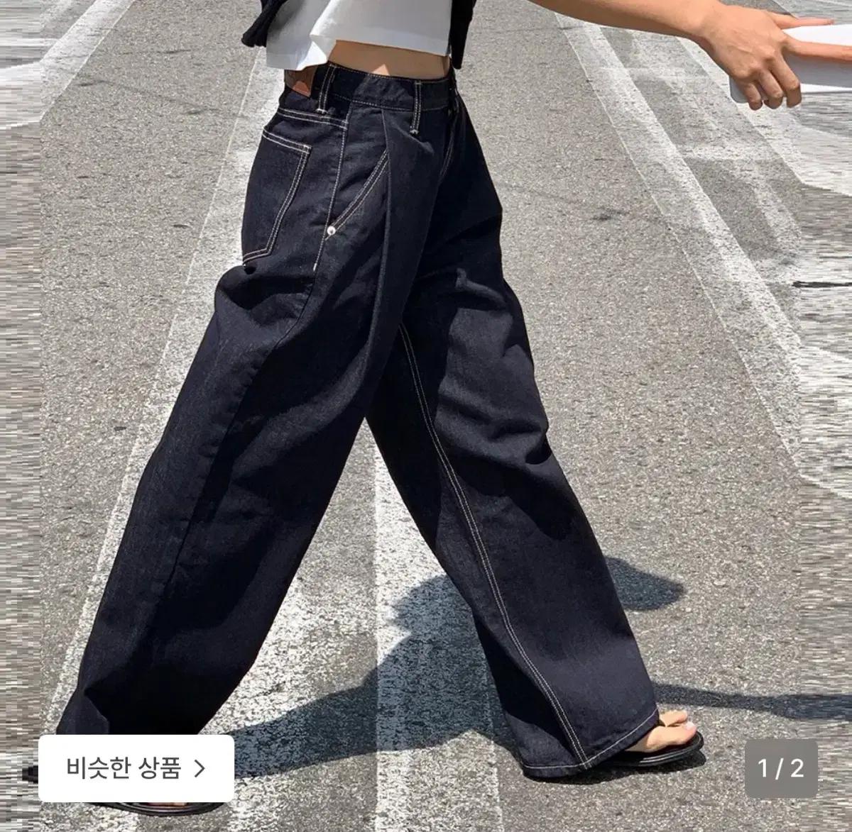[코어드] Nonfade pintuck denim (raw denim)