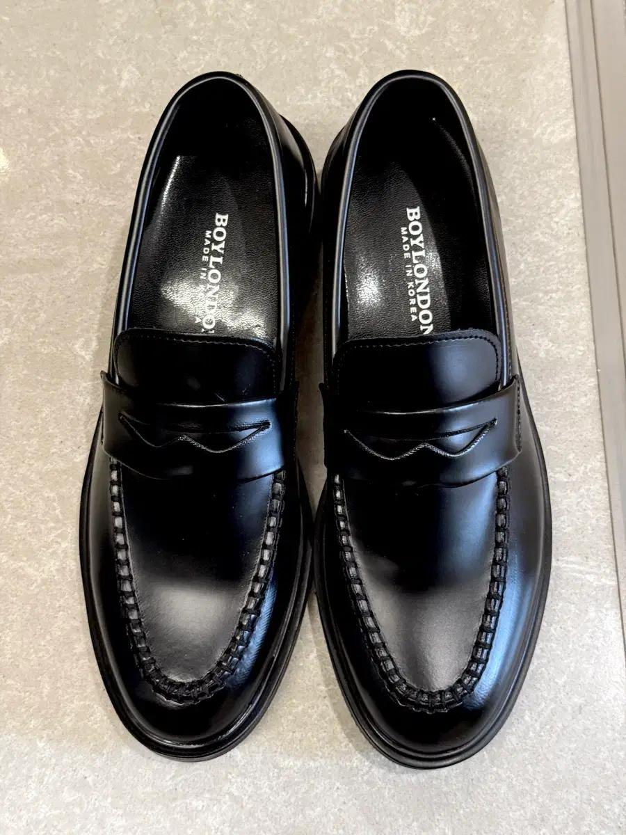 DUMBISHOE 핸드메이드 베이직 로퍼 255~260 새상품