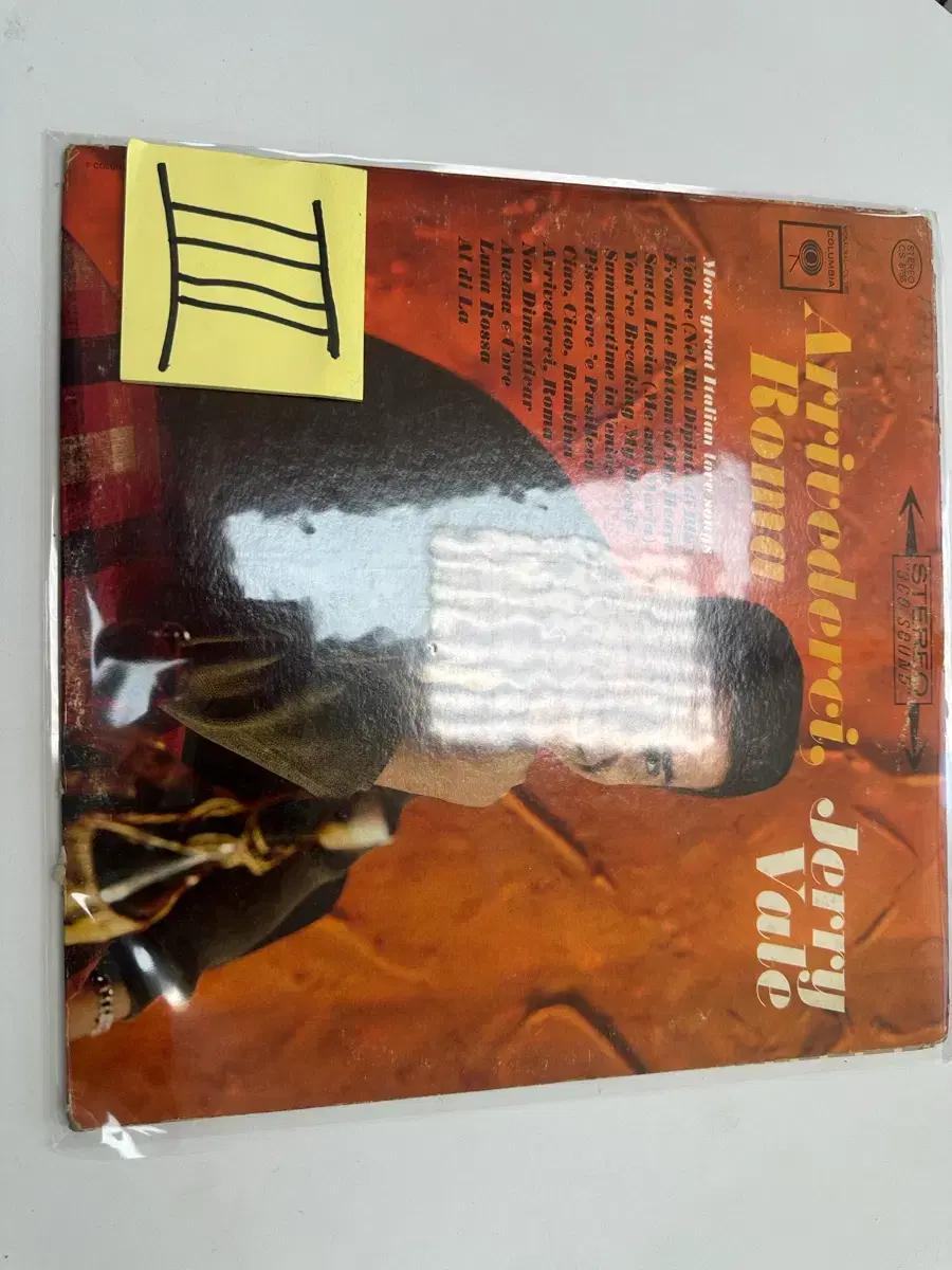 Jerry Vale - Arrivederci, Roma 초판 LP 팝니다