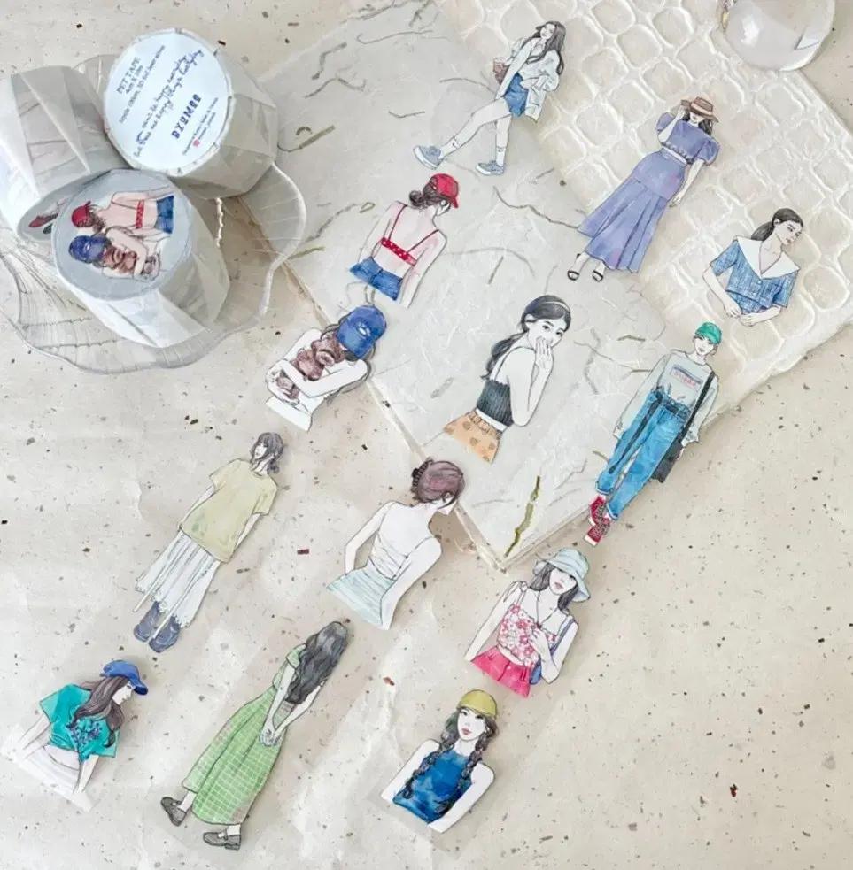 [바이유미] Late Summer Pet tape 마테컷
