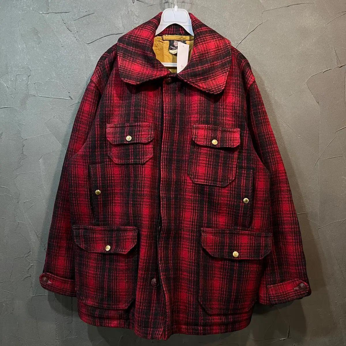 [Size 44] 40s Woolrich 빈티지 매키노 울 헌팅자켓