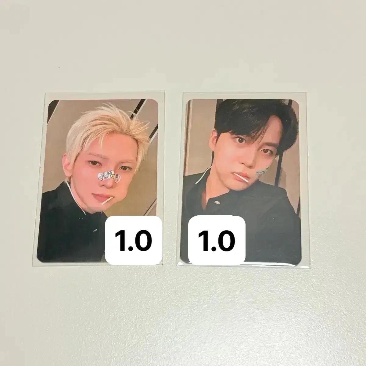 [일괄/개별] 에이티즈 골든아워4 무신사 특전 불량티즈 여상 종호 포카