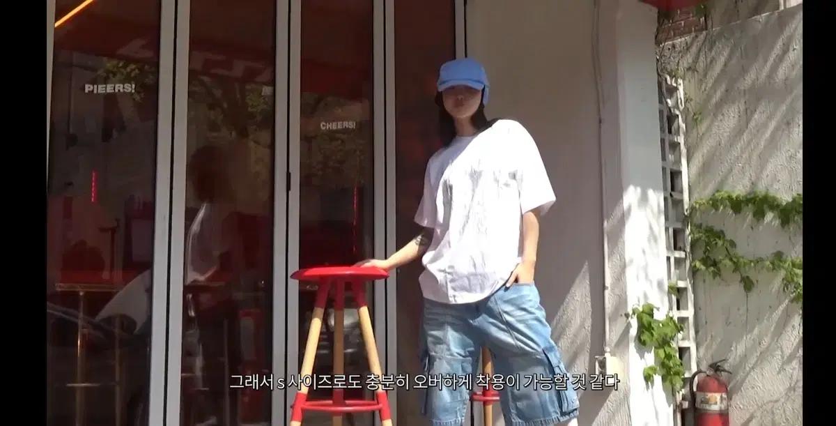 마하그리드 버뮤다 카고 데님 (라이트블루) S사이즈