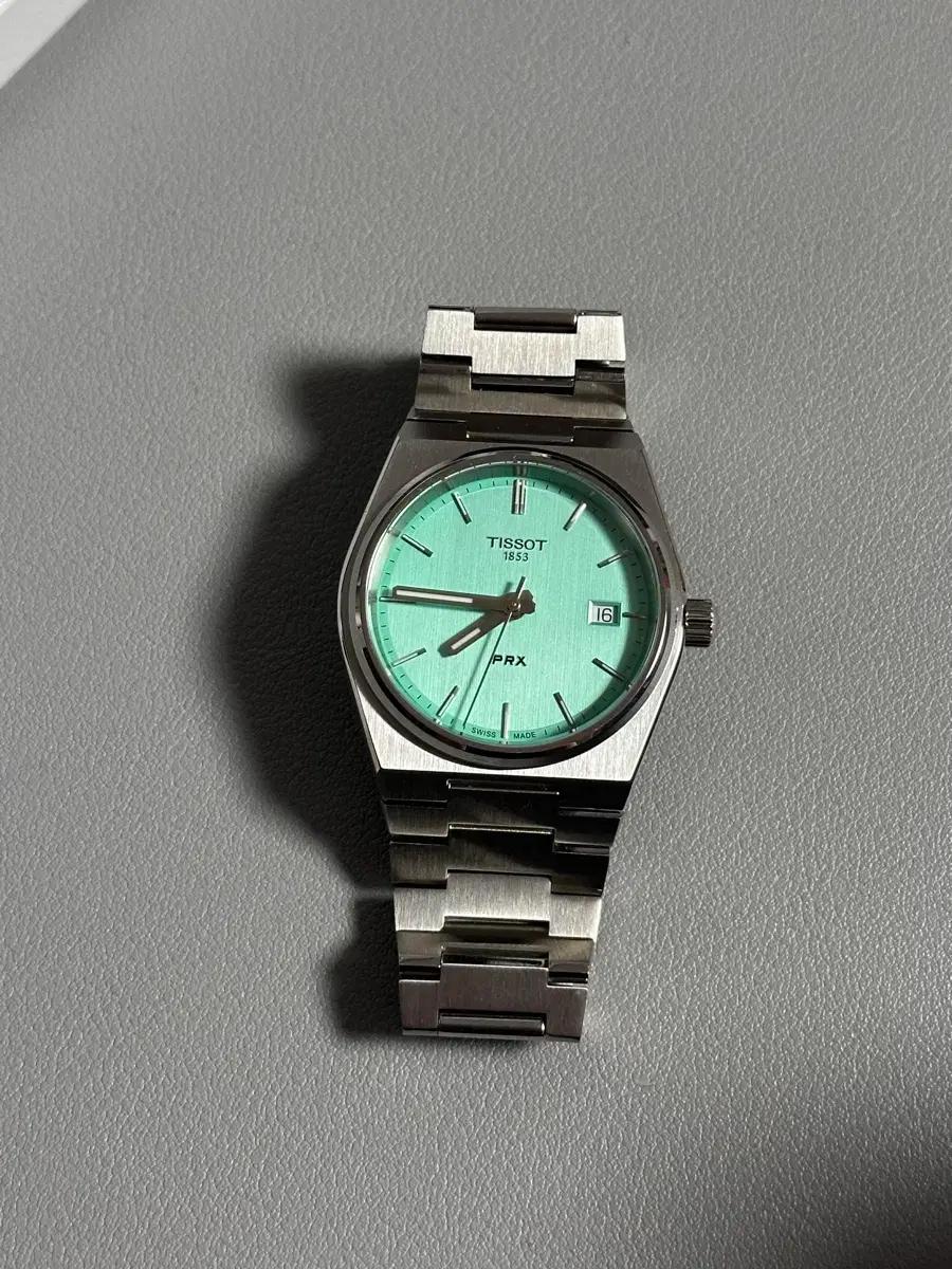 티쏘 prx 35mm 쿼츠 라이트 그린