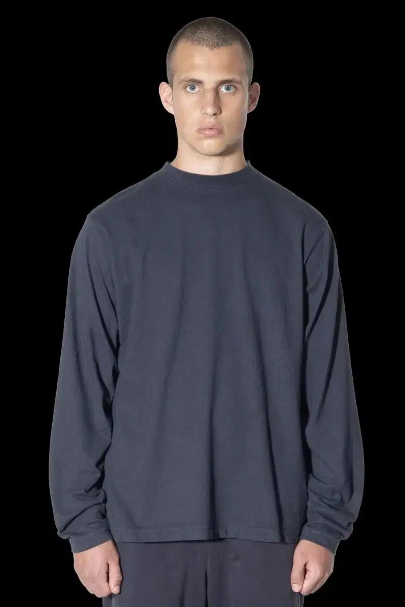 yeezy gap long sleeve 블랙, 다크그레이 M