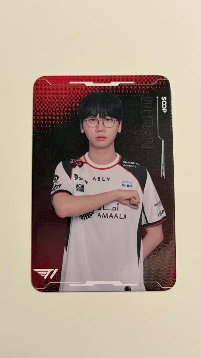 T1 도란 DORAN 티원존 SOOP 포카