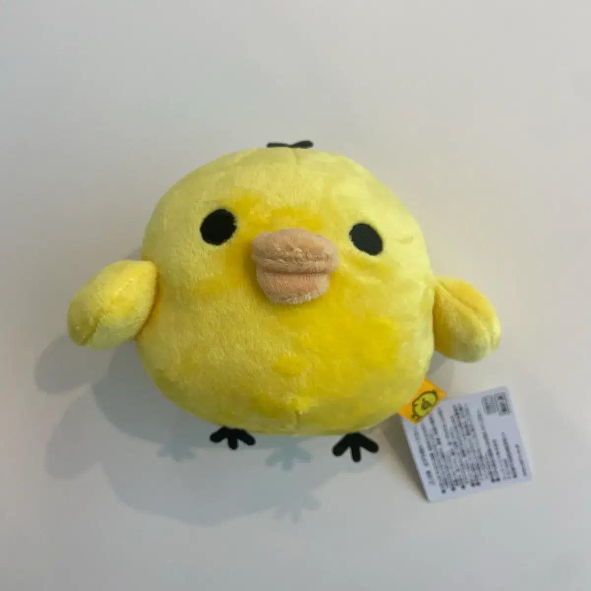 새상품) 일본정품 키이로이토리 인형 s 리락쿠마 산엑스 11cm 돼병이