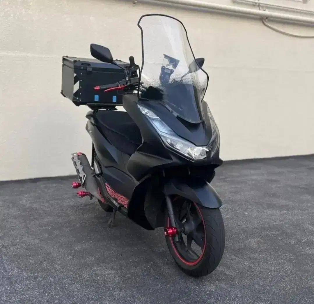 [HONDA]PCX125ABS / 21년식 알루미늄 탑박스 대행옵션