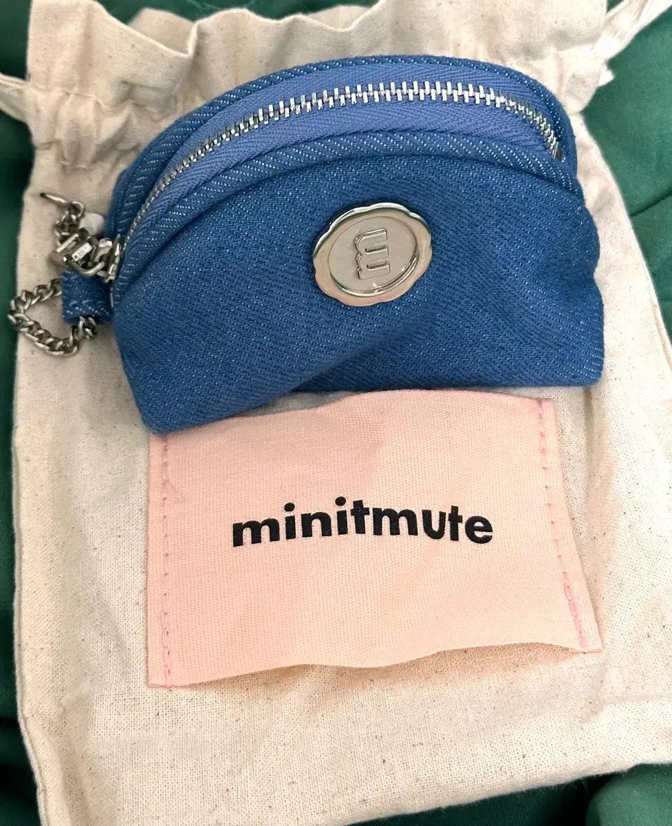 미닛뮤트 파우치 키링 CLO POUCH KEYRING 데님 판매
