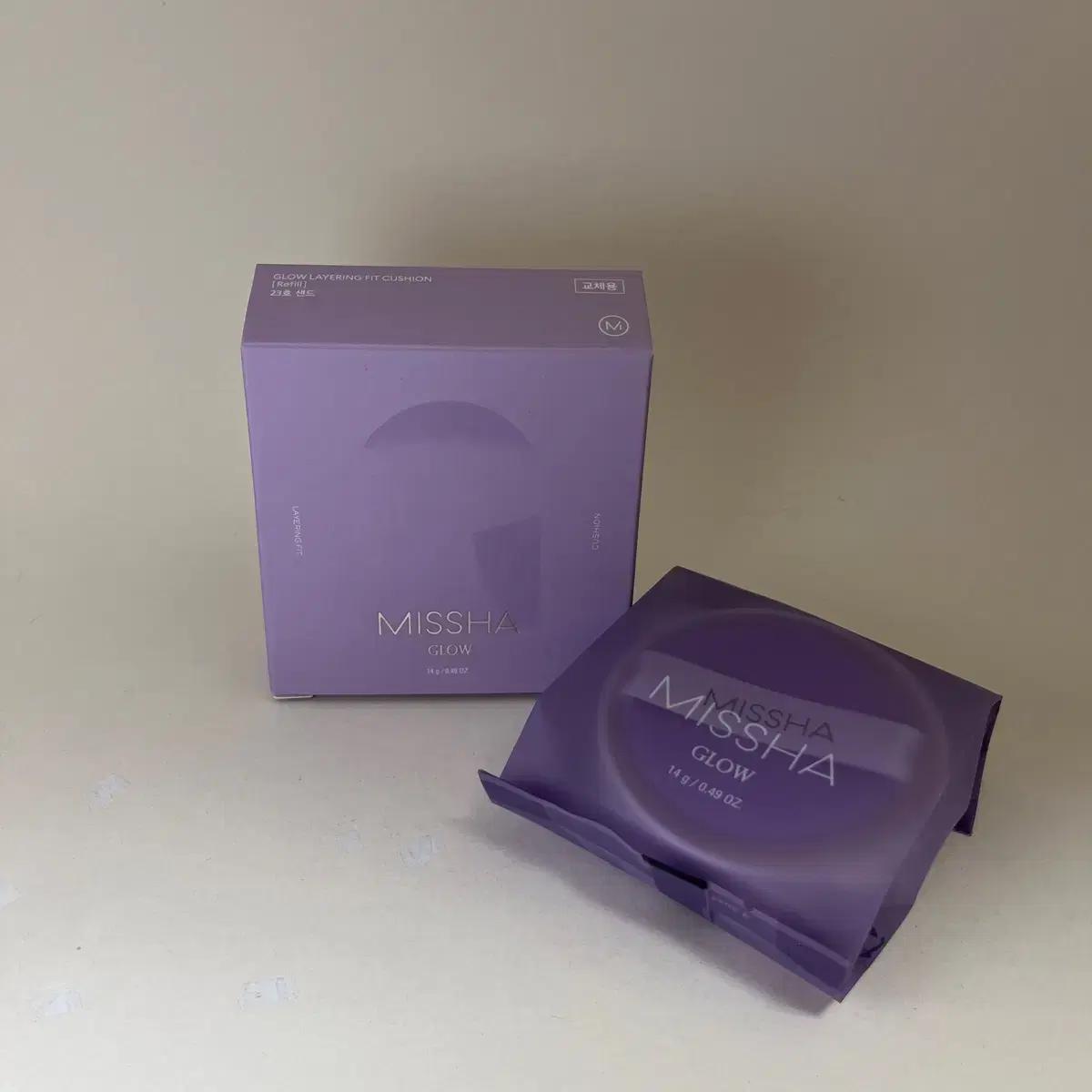 Missha glow cushion foundation refill
