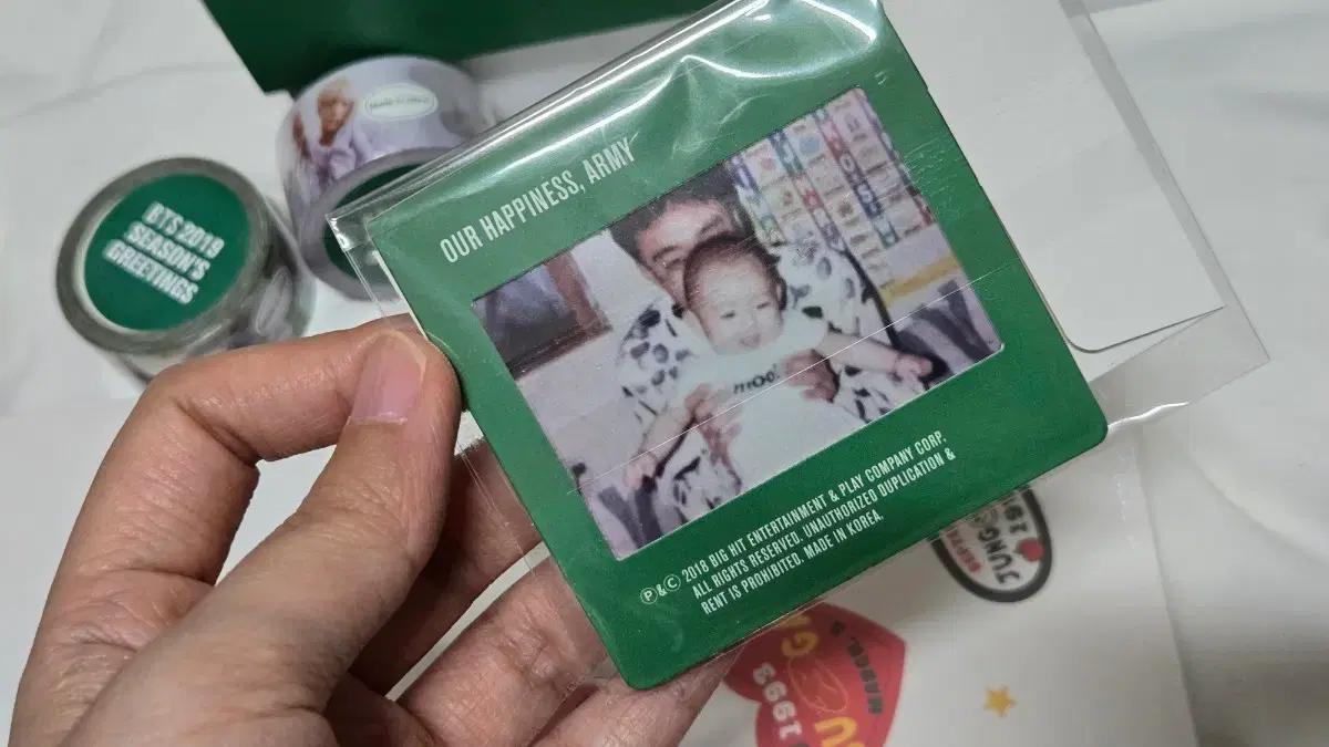 방탄소년단 2019 시즌그리팅 포토세트 방탄 시그