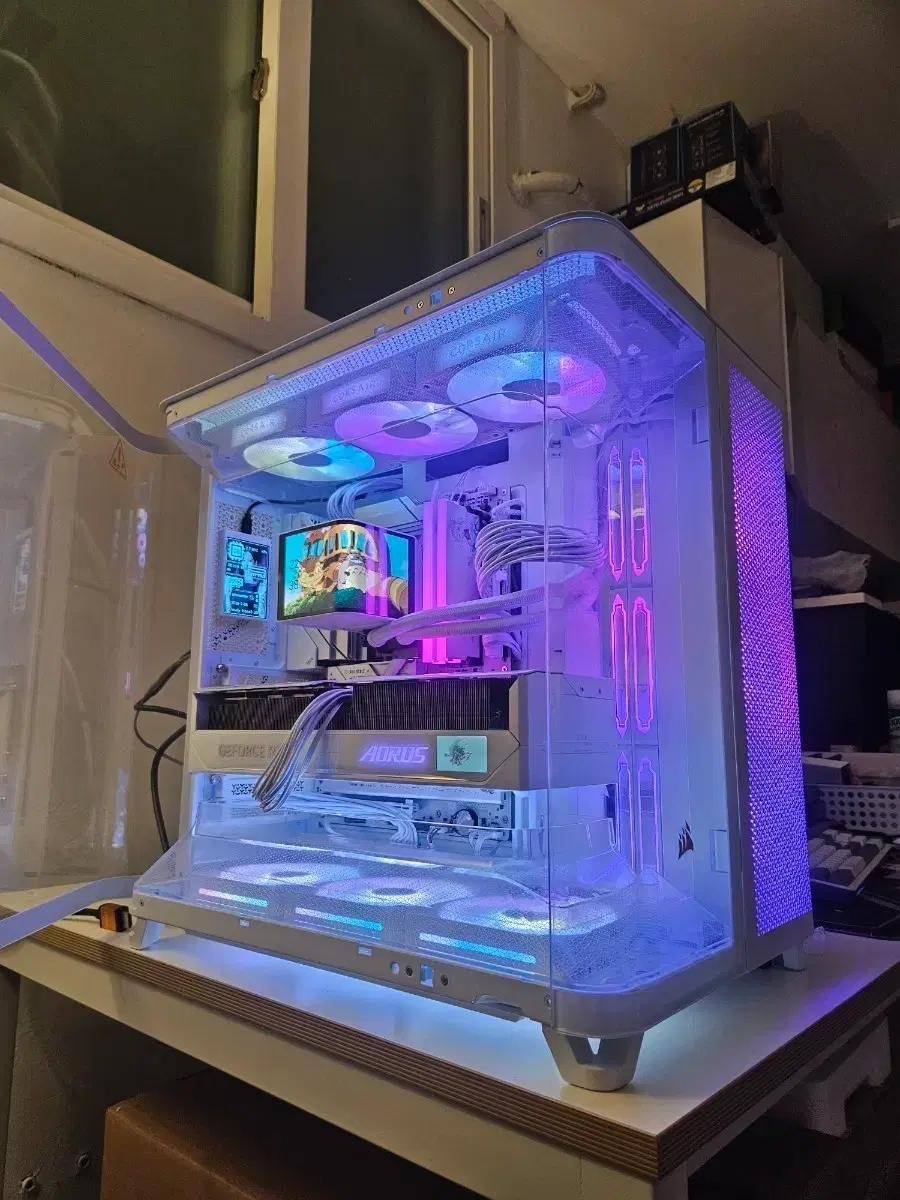 9800x3d/tryx/커세어 화이트 반본체 5080 5070ti 가능