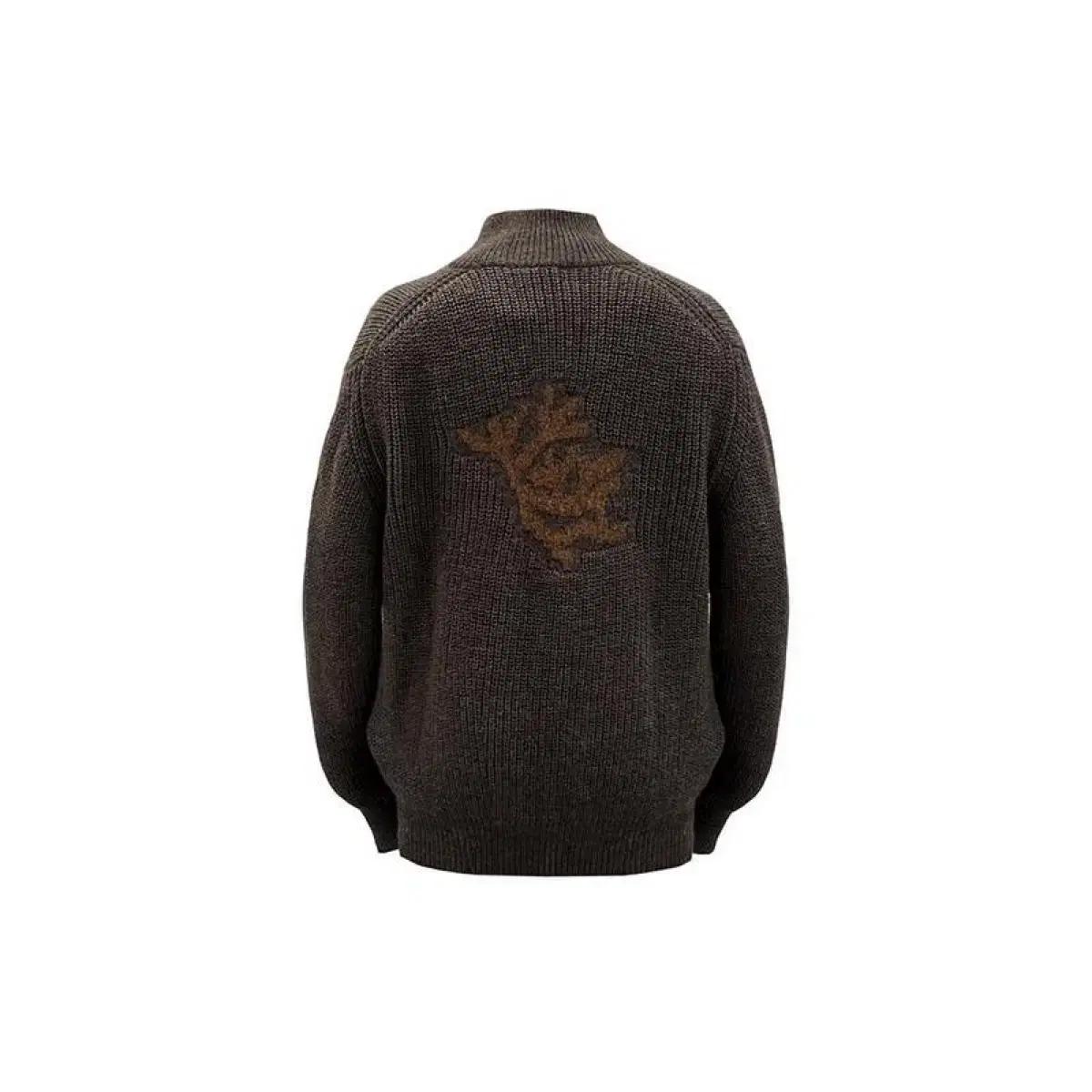 란라 Ranra BOKASAFN WOOL BLEND HALF ZIP