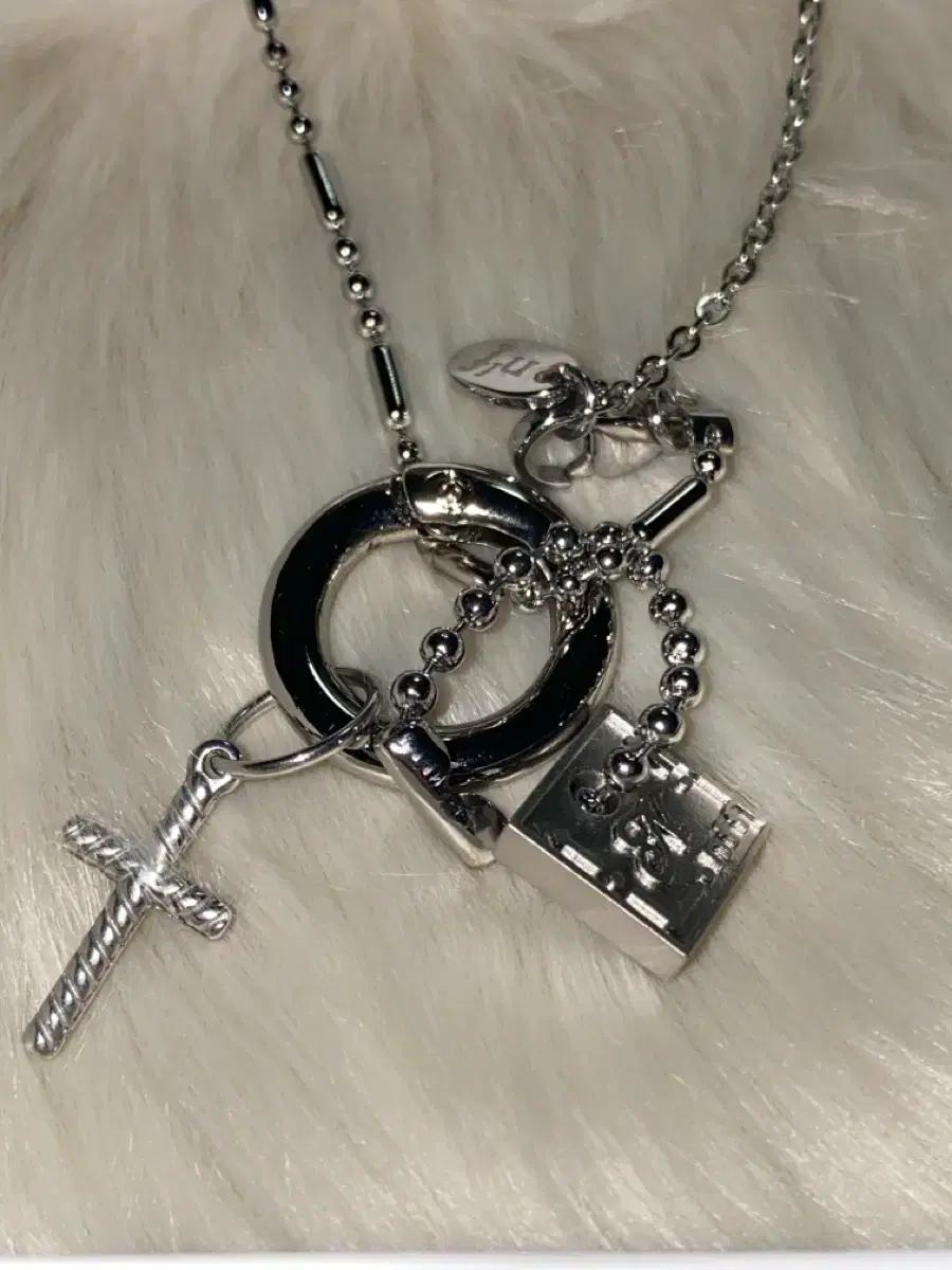 Nff 엔프프 목걸이 gleam layer necklace
