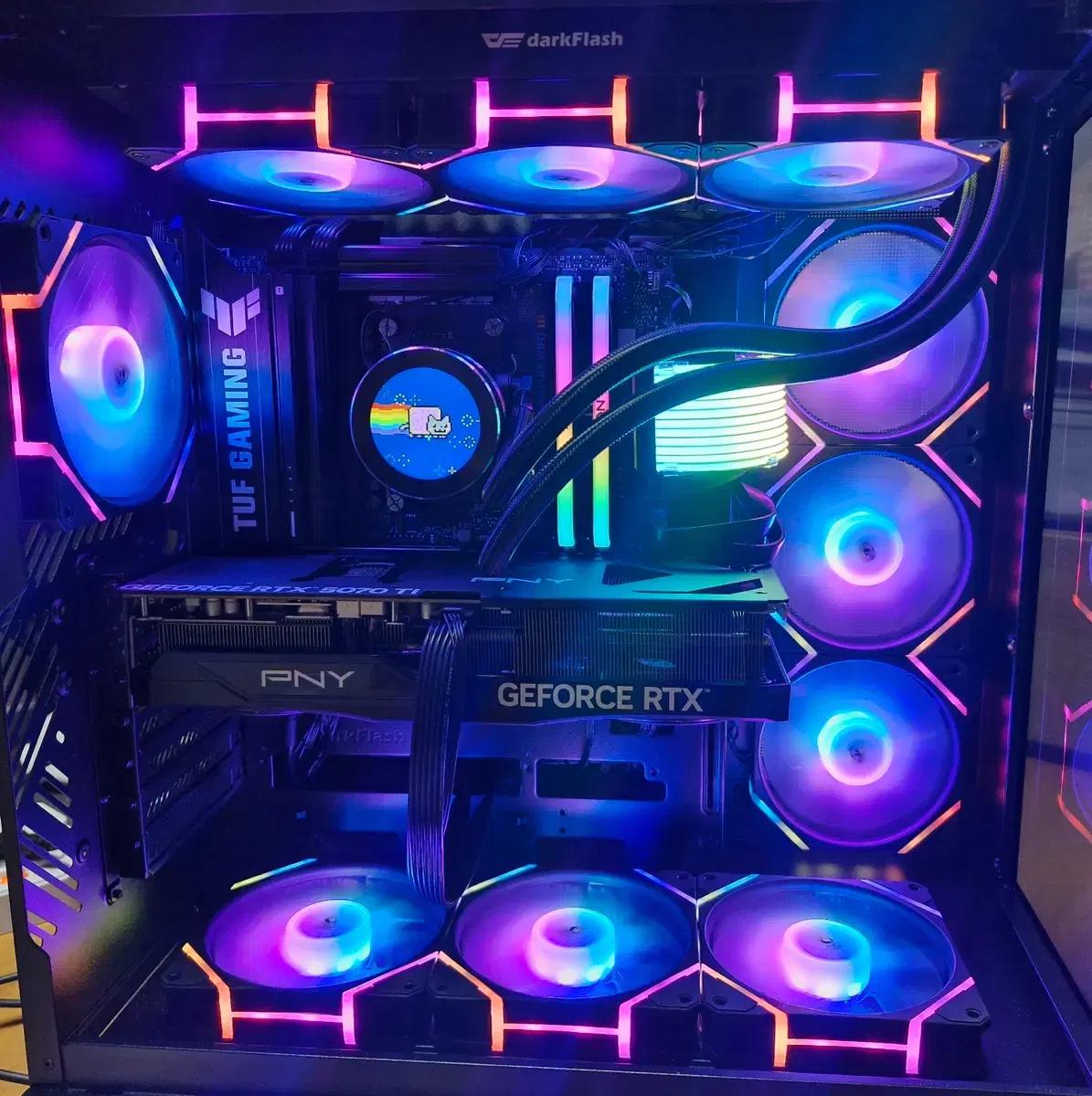 [새제품]9800x3d RTX5070ti 2tb SSD 컴퓨터 팝니다.