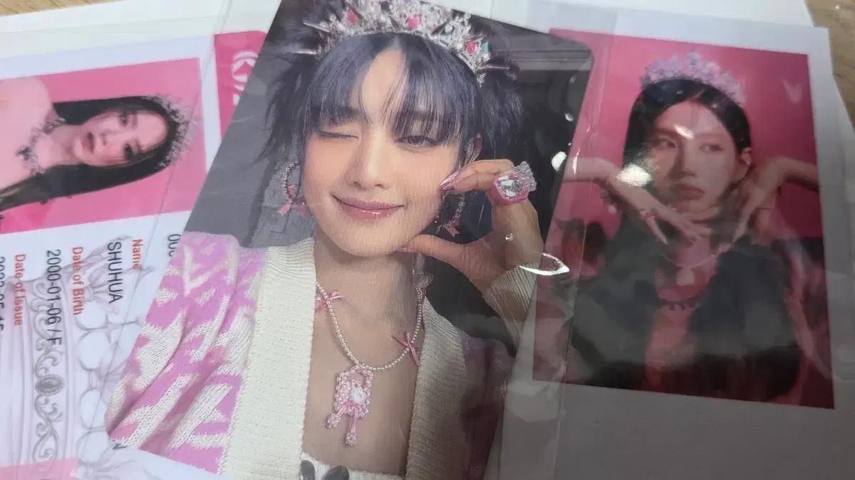 [일괄] 여자아이들 I feel 포카(슈화ID카드+미연폴라+민니포카)
