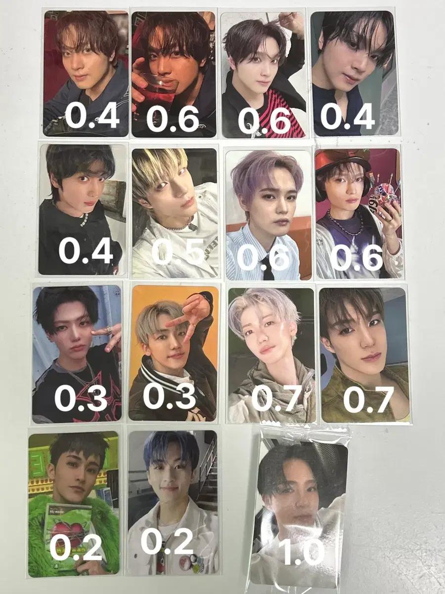 엔시티드림포카 nctdream 마크제노해찬재민천러