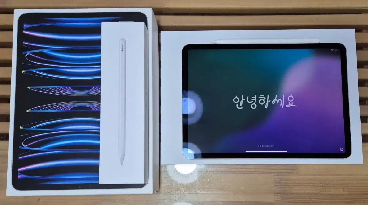 애플 아이패드 프로 4세대 256GB Wi-Fi+ 애플펜슬 2세대 풀박스