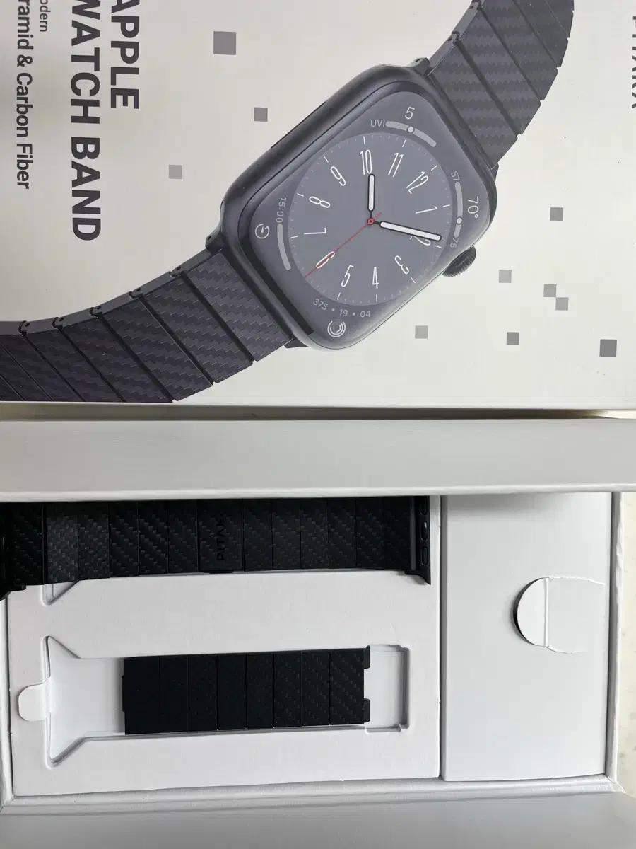 애플워치 피타카 카본 스트랩 41mm SSS급