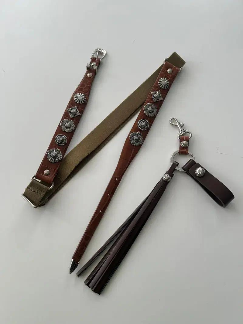 TOGA 토가 TASSEL KEYRING BELT 태슬 키링 벨트