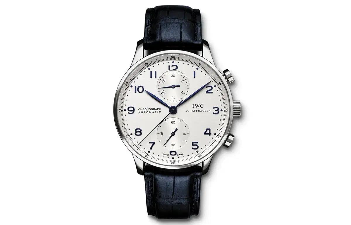 IWC 포르투기저 크로노그래프 (IW371446 / 블루 핸즈)