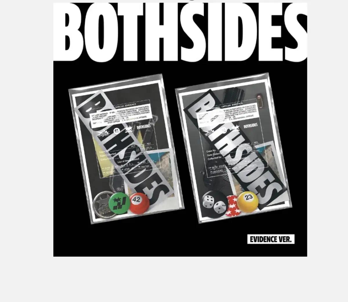 JNJM 제노재민 bothsides 분철 스마트 앨범 엔시티드림
