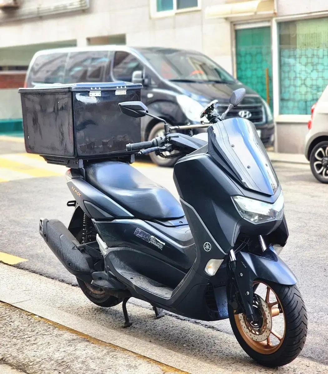 22년식 NMAX125 ABS 블랙 9만키로 배달세팅 전국최저가