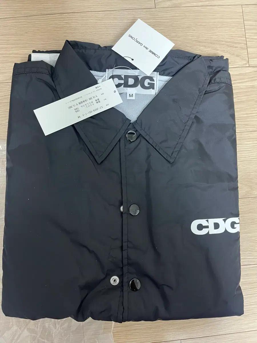 꼼데가르송 CDG 블랙 코치 자켓 M