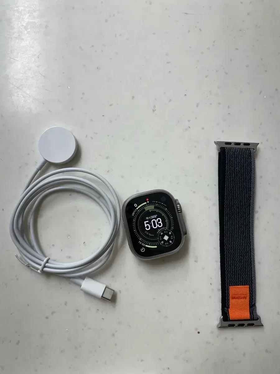 애플워치 울트라2 49mm 실버 SS급