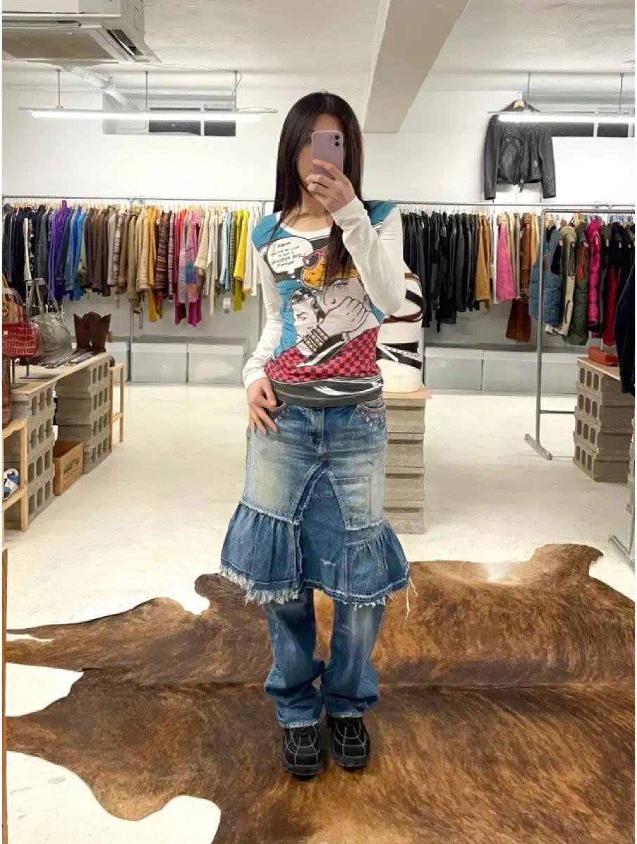 LOVE MOSCHINO punk t-shirts 러브 모스키노