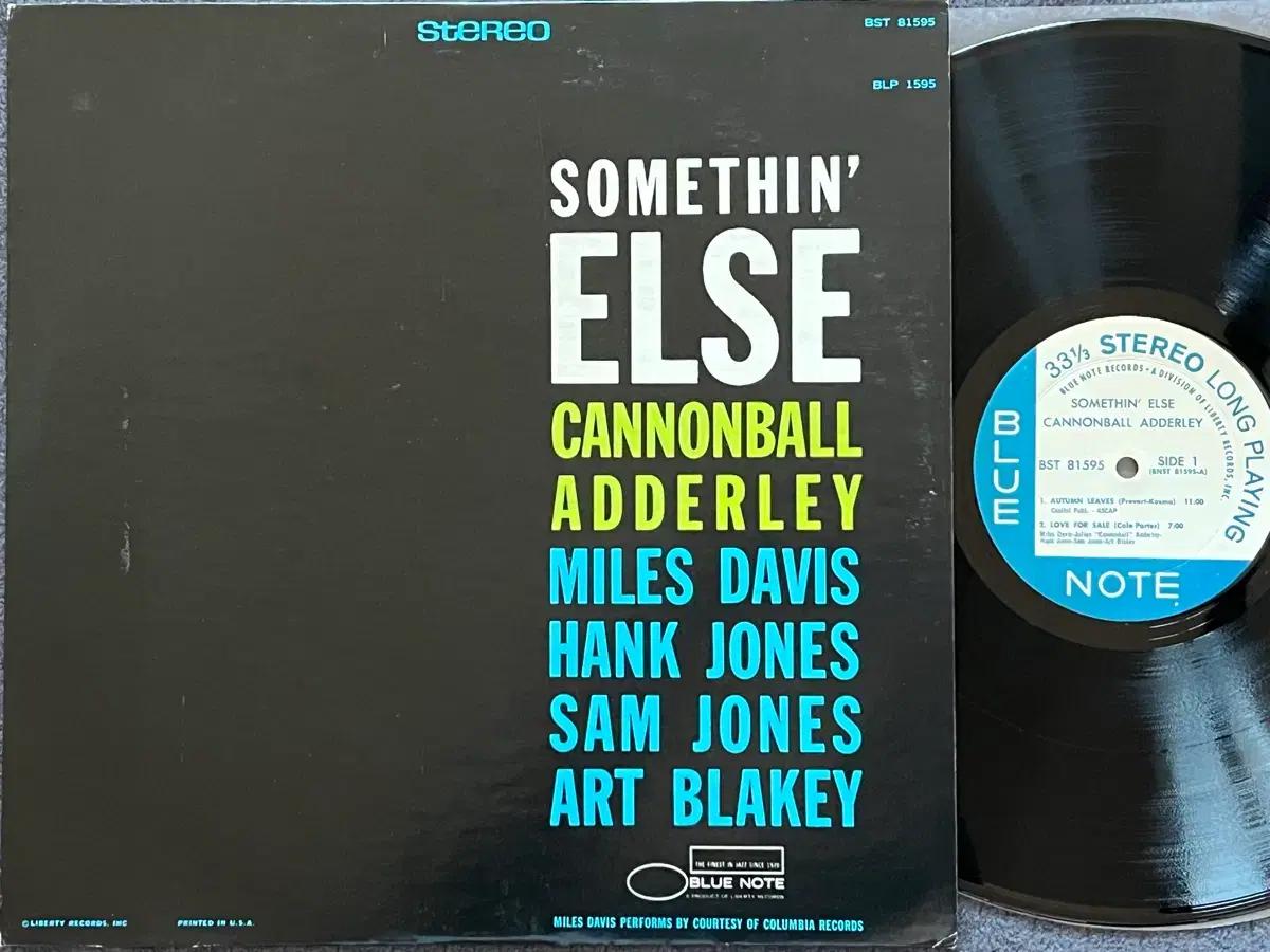 LP : Cannonball Adderley - Somethin Else