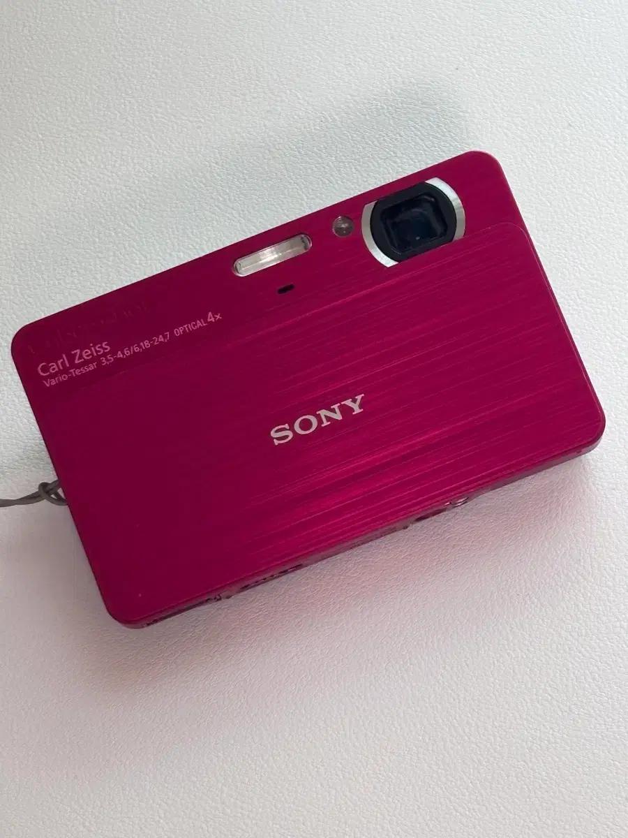 소니사이버샷sony cyber-shot dsc t700 핑크 디지털라메라