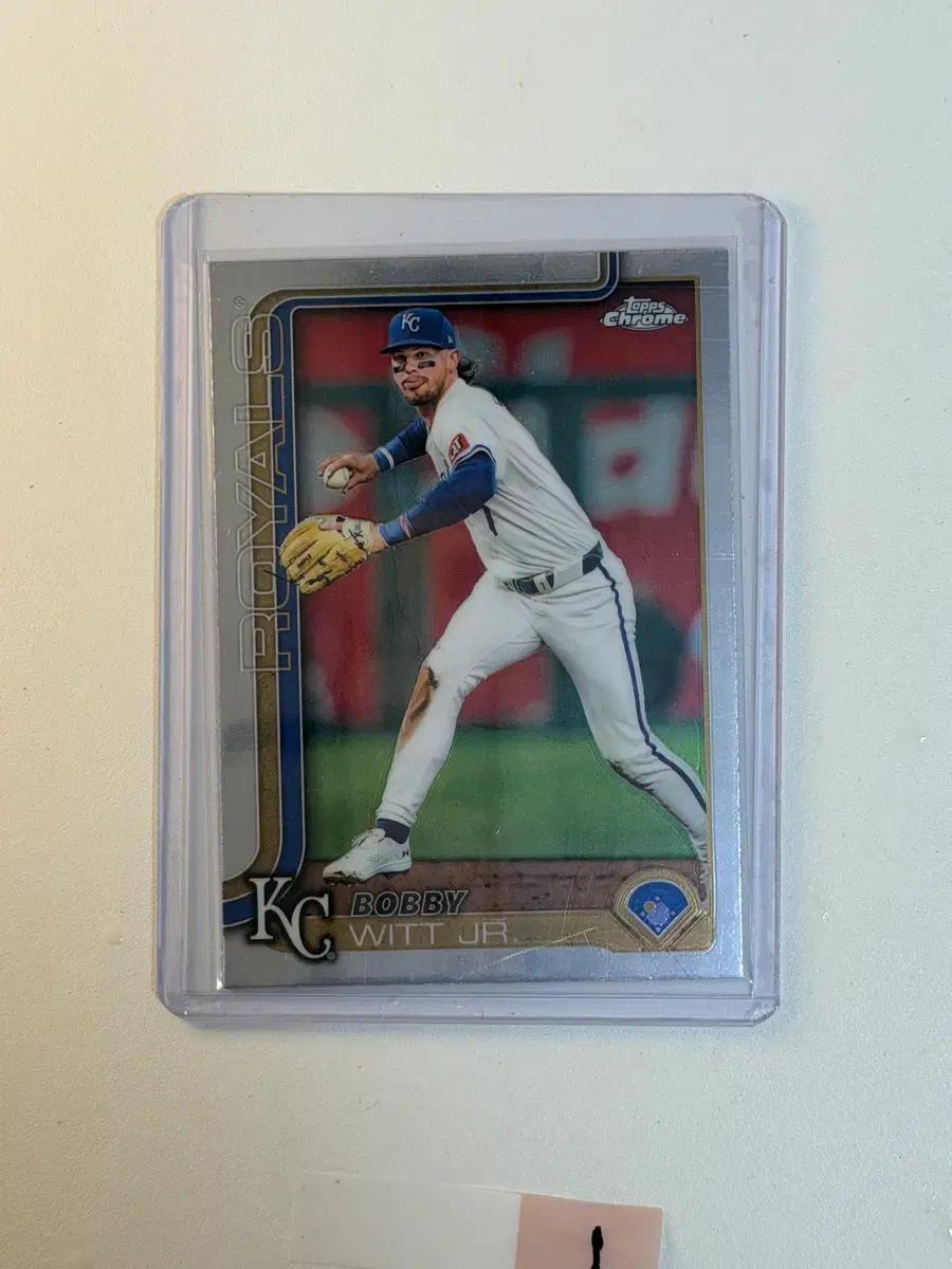바비 윗 주니어 2025 Topps MLB 야구카드