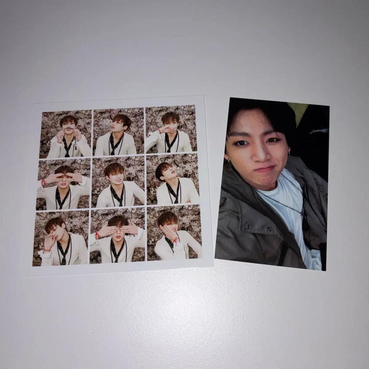BTS 화양연화 정국 포카 일괄