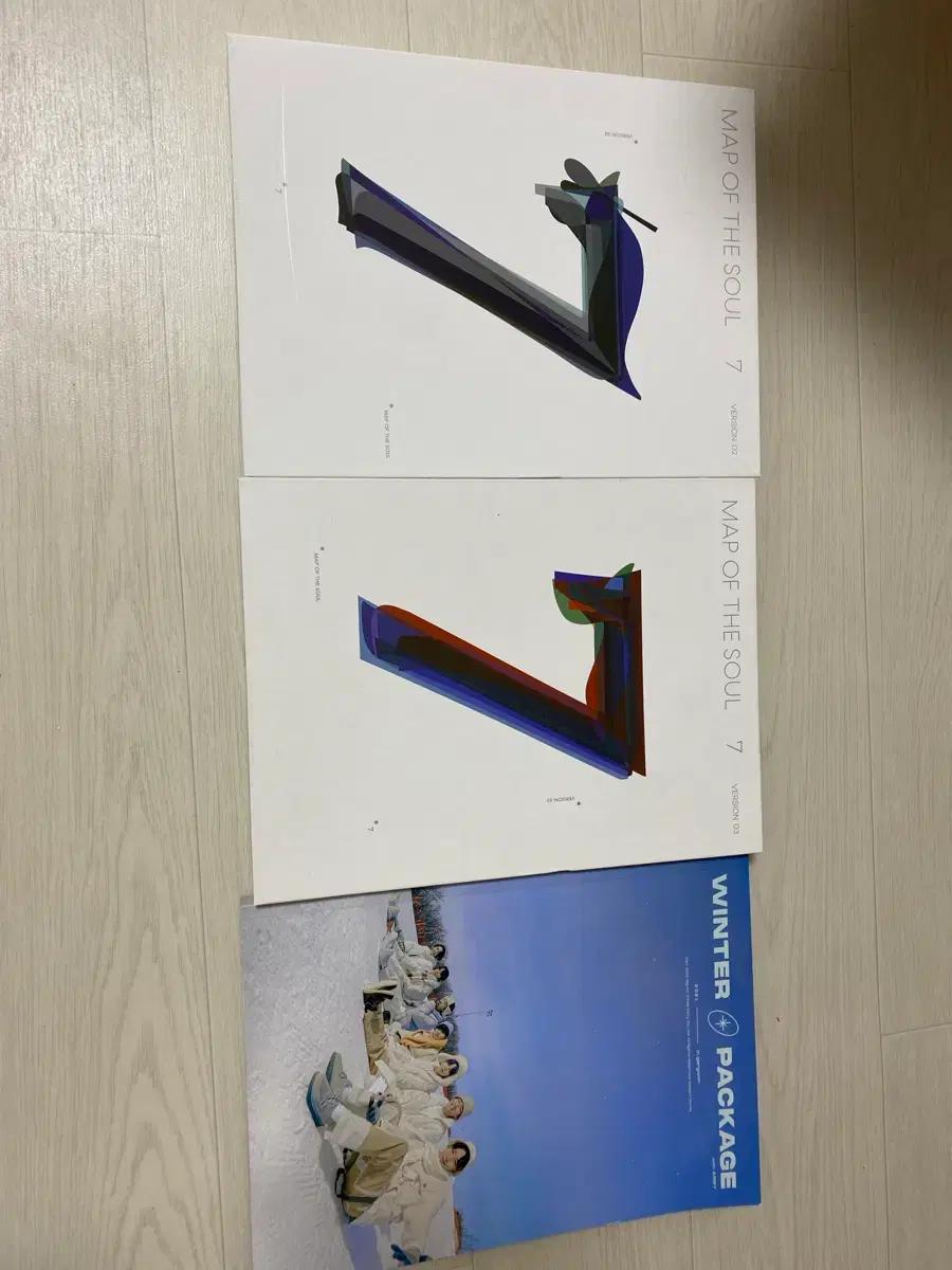 방탄소년단 맵솔 앨범 2개+윈터패키지 포토북