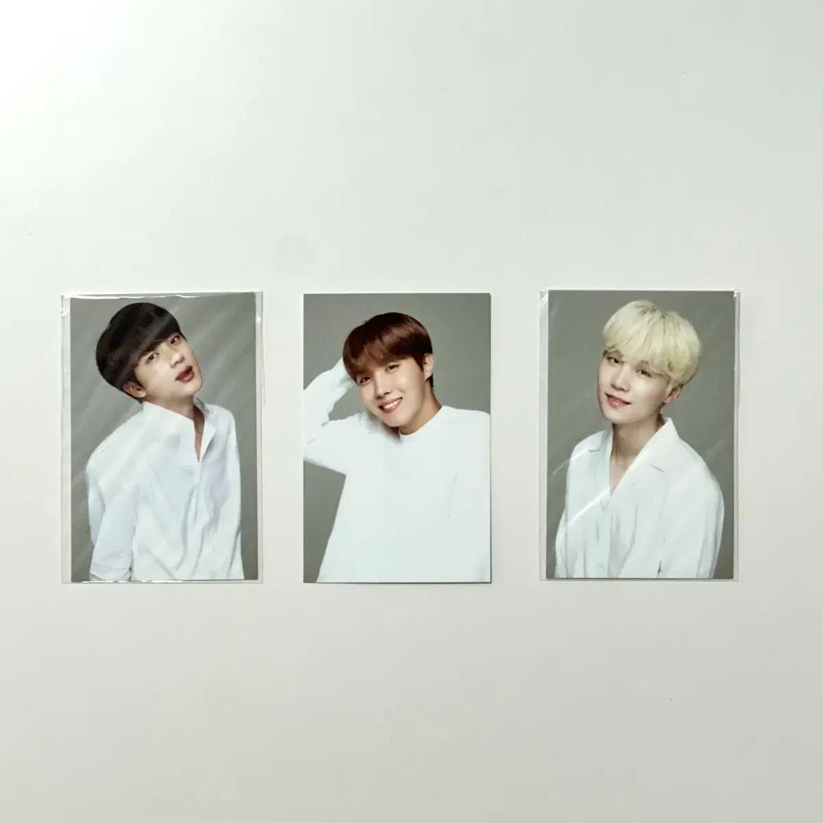 방탄소년단 VT 코스메틱 석진 진 호석 제이홉 윤기 슈가 포카 포토 카드