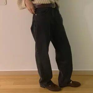 흑청 와이드 팬츠 어텀언더비라룸블랙업크렘므미뉴에트