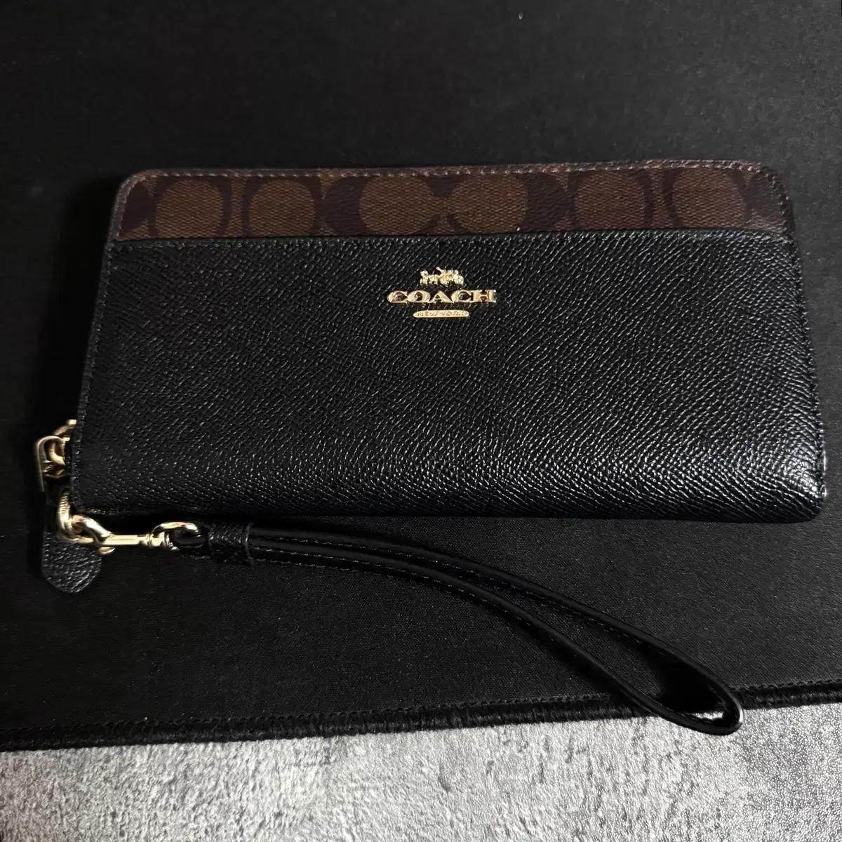 (정품)코치 여성 장지갑 가죽지갑 coach