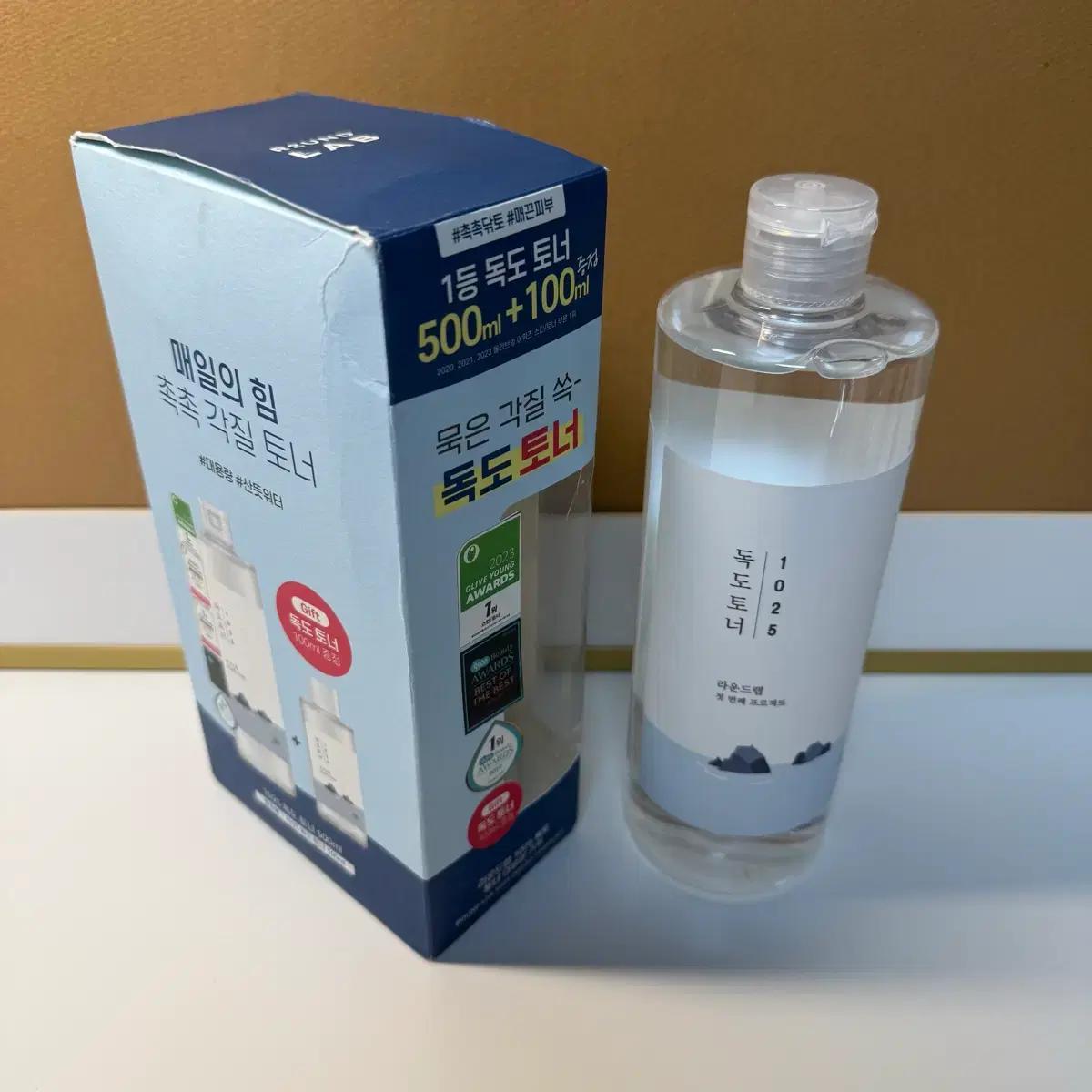 라운드랩(ROUND LAB)1025 독도 토너 500ml(미개봉)