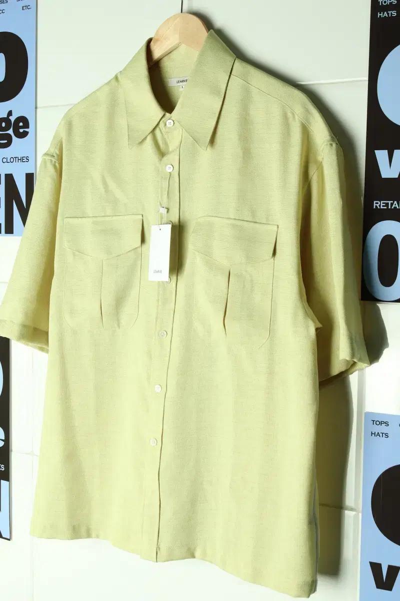 (L-XL) 르아브 반팔셔츠 남방 새상품 아메카지 시원-1755D