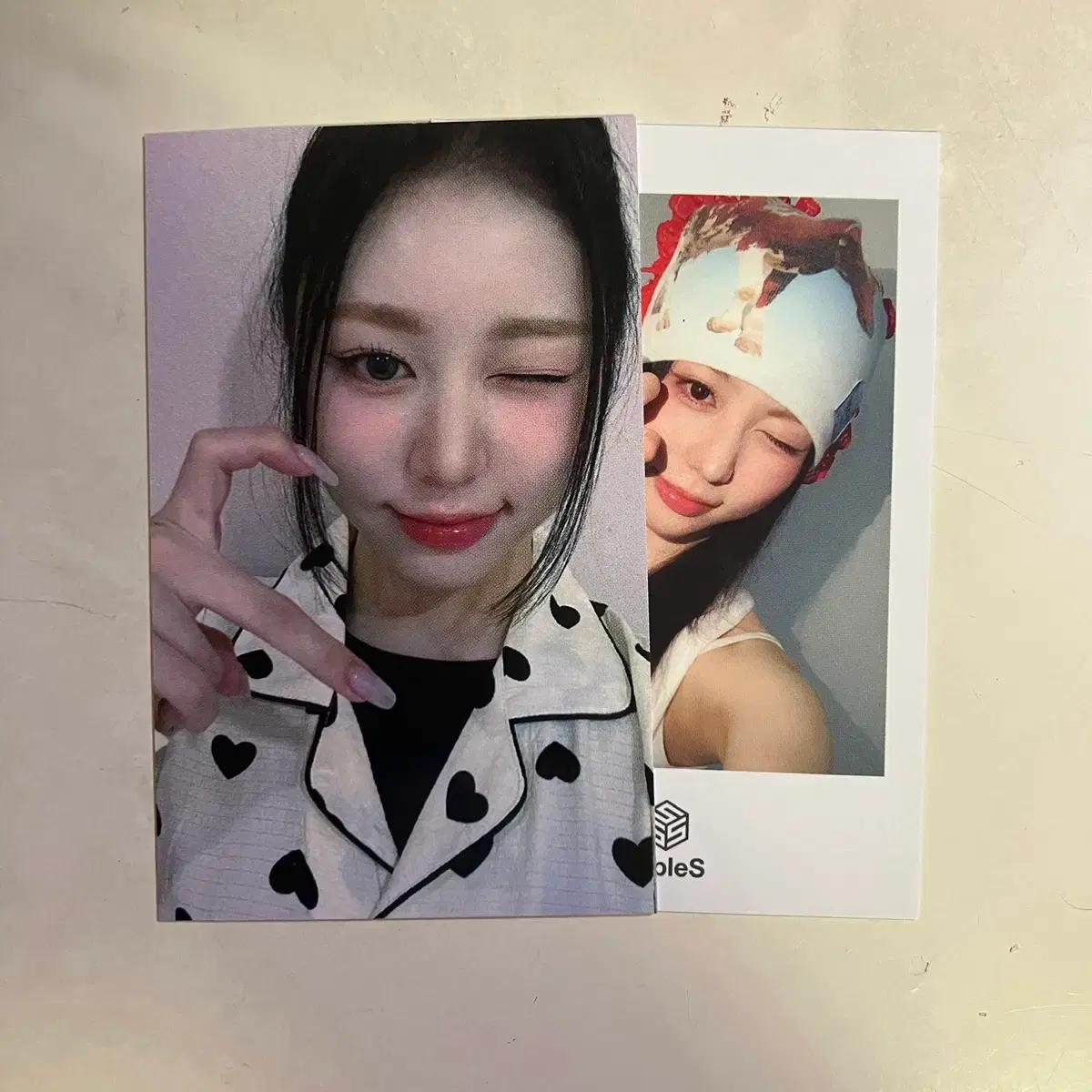 트리플에스 혜린 특전 포토카드