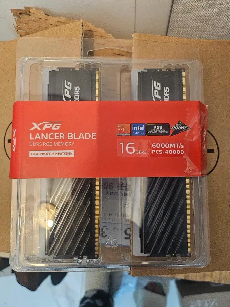 xpg lancer blade ddr5 6000 cl30 16gbX2