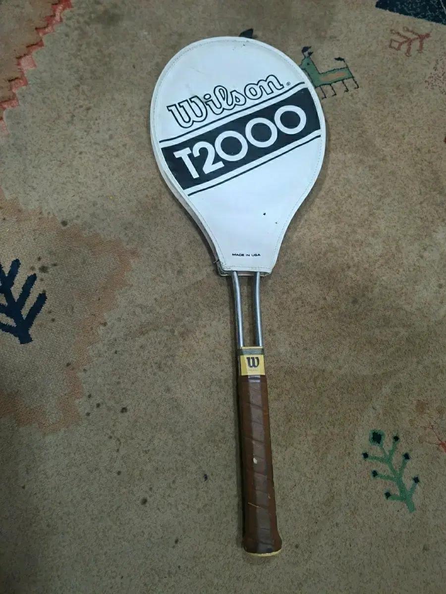 60S 빈티지 테니스 라켓 윌슨(Wilson) T2000