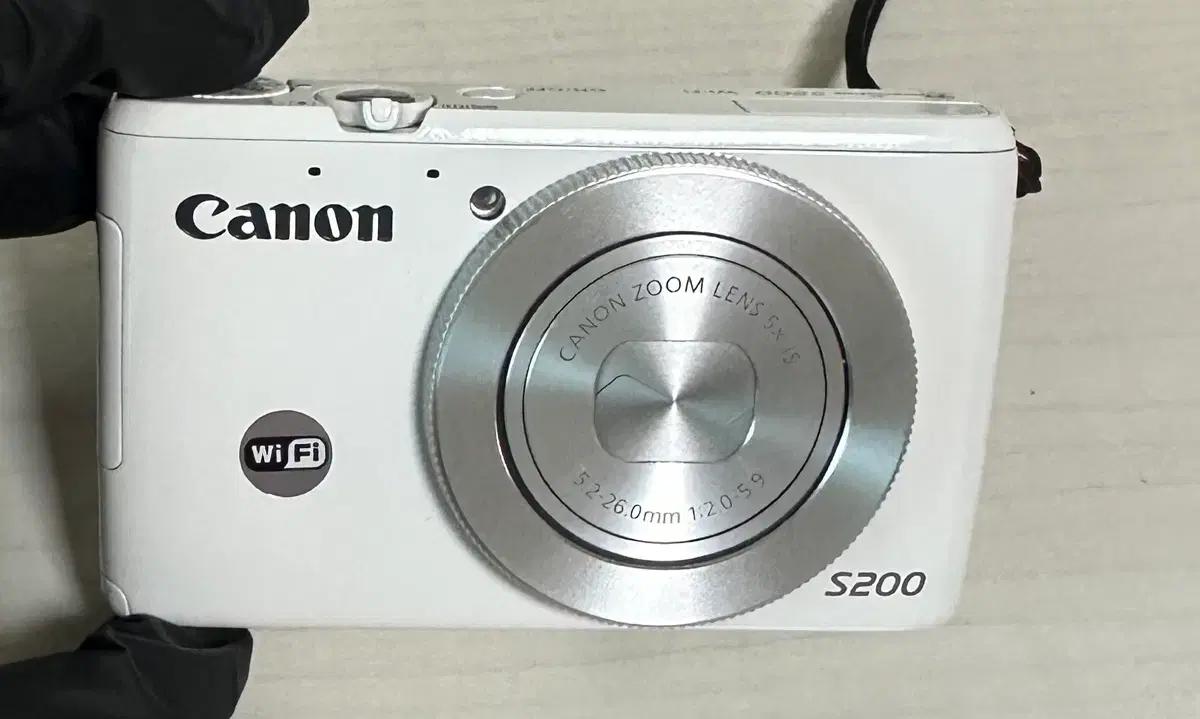 캐논 PowerShot S200 화이트 디카