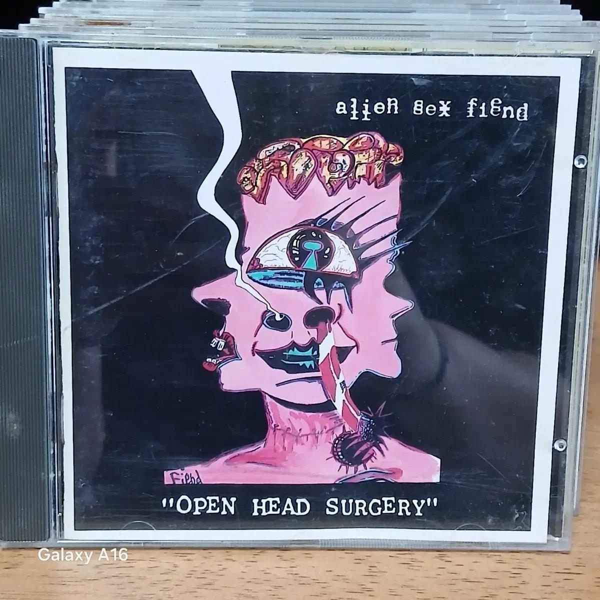cd (희귀음반)에일리언 섹스 핀드 Open Head Surgery CD