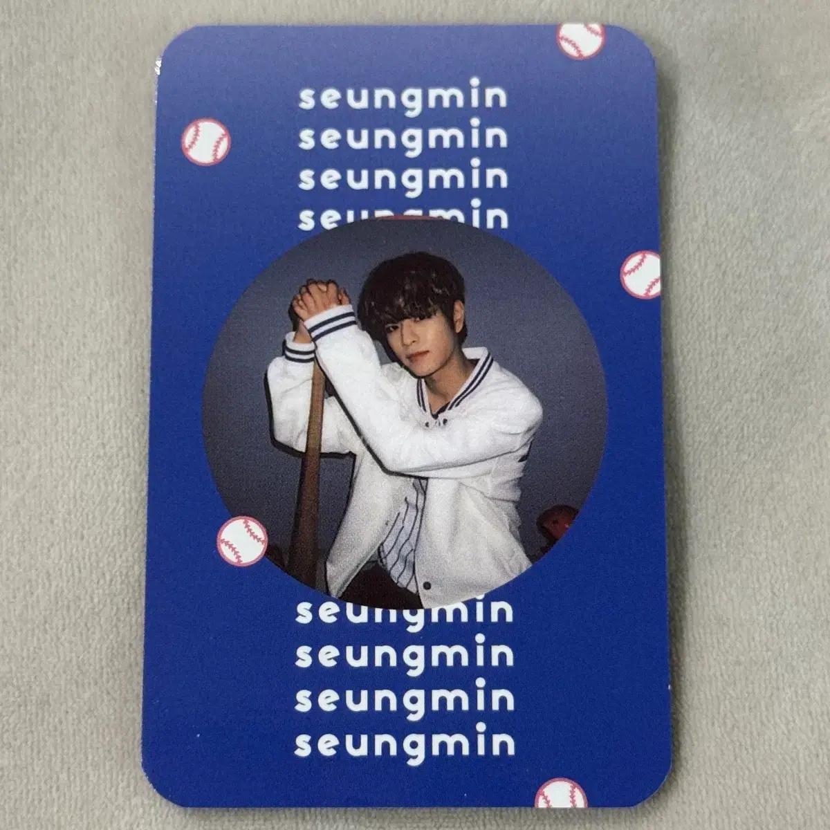 스트레이키즈 승민 STAY IN PLAYGROUND 미공포 포카